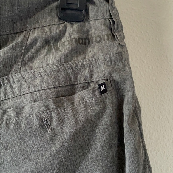 Hurley Men's Gray Flat Front Shorts - Picture 7 of 9